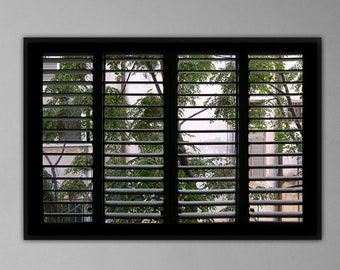 X An Extra Window for Your Home or Office (-, Window View Photography Print ~ Fine Art Photo ~ Wall Print For Living Room ~ Original Artwork