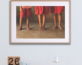 X Soft Red Photo ~ Original Photograph Print ~ Fine Art Photography ~ Wall Art For any Room ~ Original Artwork ~ India Photo ~ Work of Art