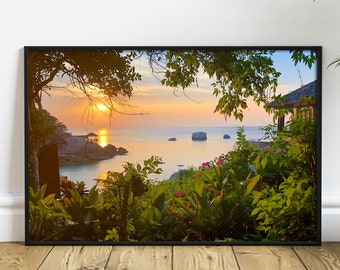 Thai Stunning Sunset Photo Print ~ Astounding Sundown in Thailand ~ Photography Prints ~ Original Artwork ~ Amazing Thai Nature Picture
