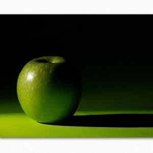 Apple Photography Print ~ Fine Art Fruit Photo ~ Food Picture ~ Horizontal Photo for Kitchen ~ Original Artwork ~ Housewarming Moving Gift