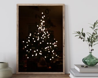 X Xmas Print ~ Christmas Original Gift ~ Merry Christmas ~ Unique Christmas Gifts ~ Fine Art Photography Print ~ Christmas Tree Work of Art