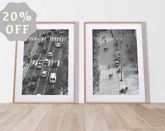 Paris Photography 20% Off ~ Set of 2 B&W Prints ~ Save Extra Money Off 2 Fine Art Photo Prints ~ Original Artwork Prints ~ Living Room Decor