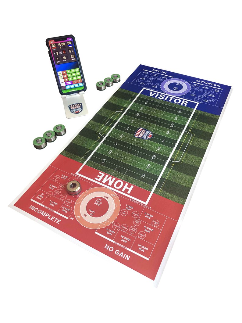 Fozzy Football Tabletop Football Board Game Deluxe Set Etsy