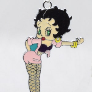 A Betty Boop Pendant Necklace