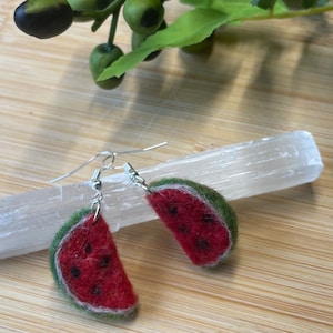 Palestine Watermelon Earrings