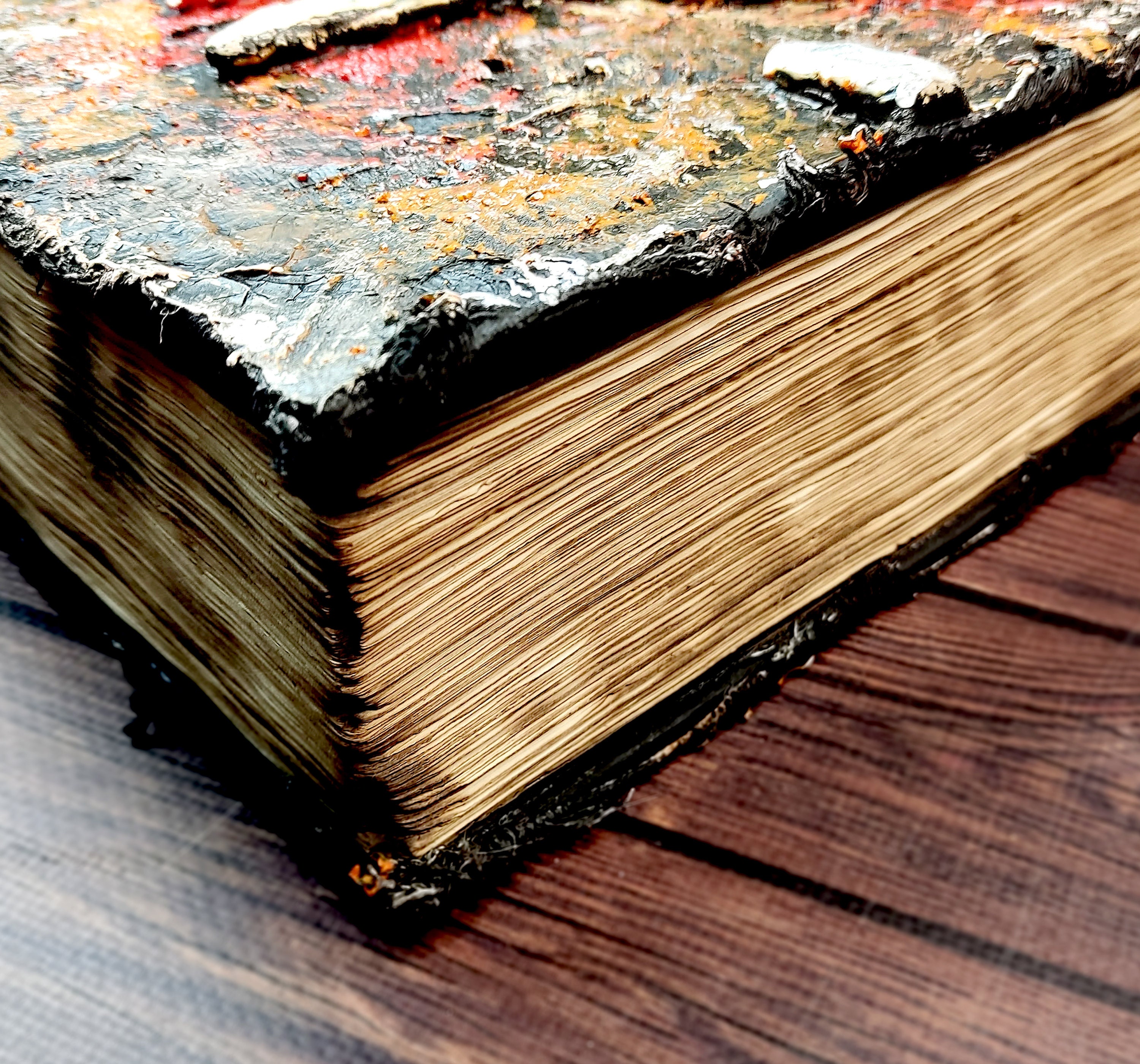 XXL Unique Custom Grimoire Journal by Your Image to Order
