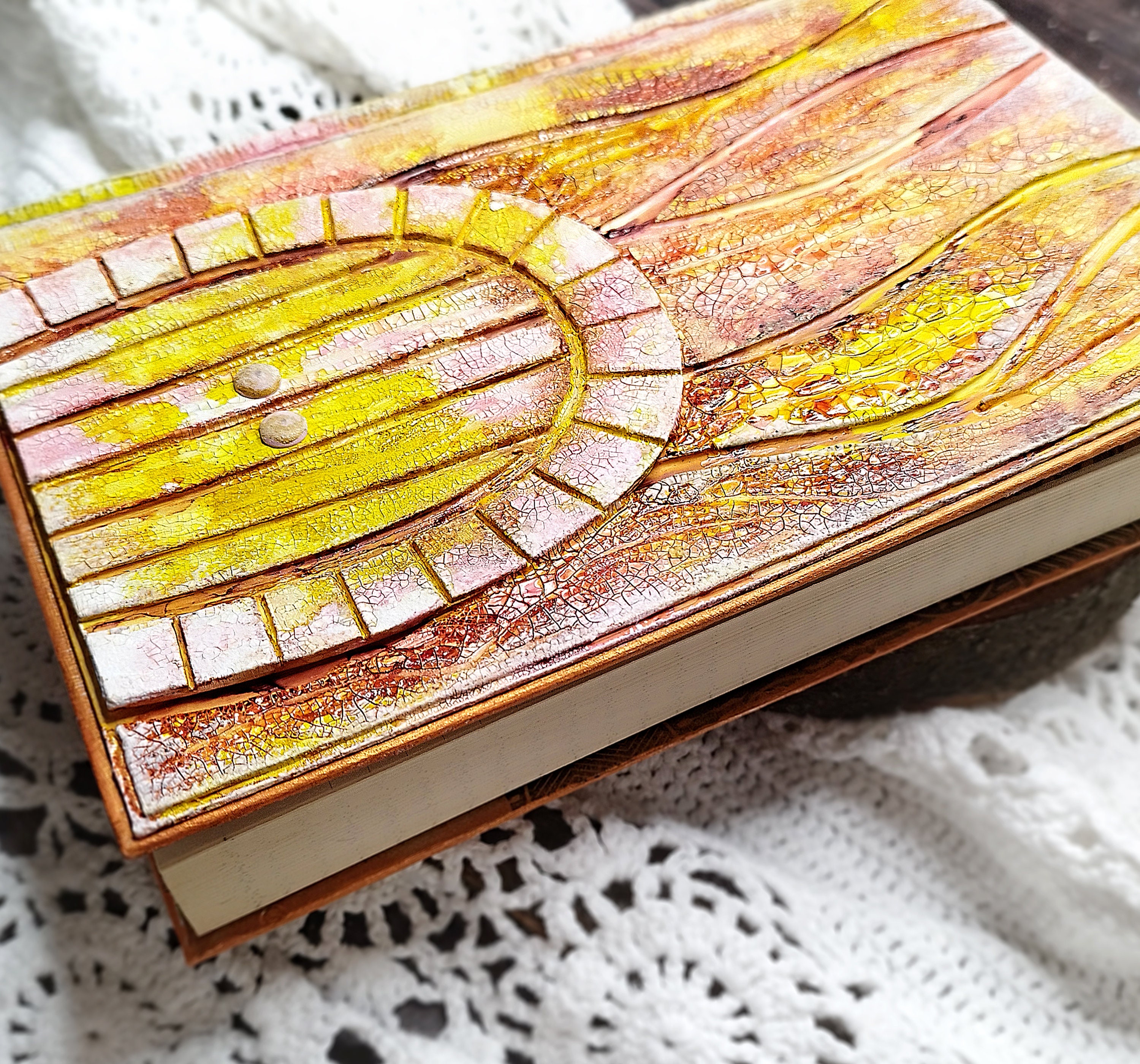 Grimoire Journal Handmade With With Door, Orange Witchy Junk Journal, Vintage Moss Book, Scrap Book Romantic, Fairy Blank Journal - Etsy Grimoire Journal Handmade With With Door, Orange Witchy Junk Journal, Vintage Moss Book, Scrap Book Romantic, Fairy Blank Journal - Etsy
