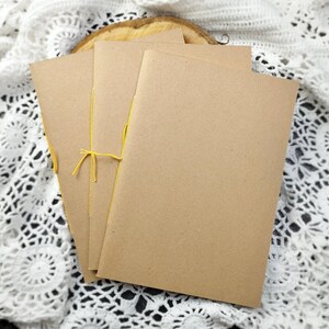 Journal refill paper, Blank notebook page handmade, recipe book, refillable sketchbook, adventure journal, Journaling, Planner do it yourself. Send me a message and I'll make another size for you custom sketchbook.