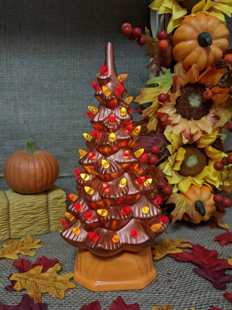 Fall Ceramic Tree - Etsy