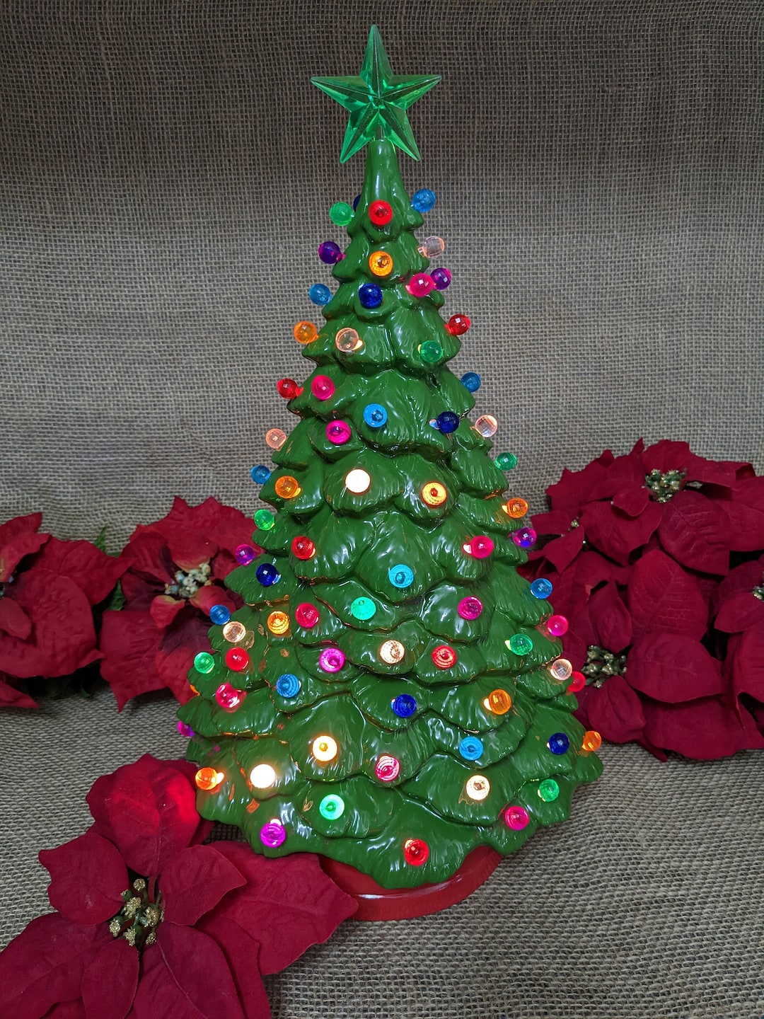 Ceramic Christmas Tree Etsy