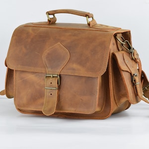 Sac pour appareil photo en cuir, sac pour appareil photo, sac pour appareil photo reflex numérique, sac en cuir pour homme, sac à bandoulière en cuir pour homme, sac à bandoulière pour homme, sac en cuir unisexe, sac pour homme