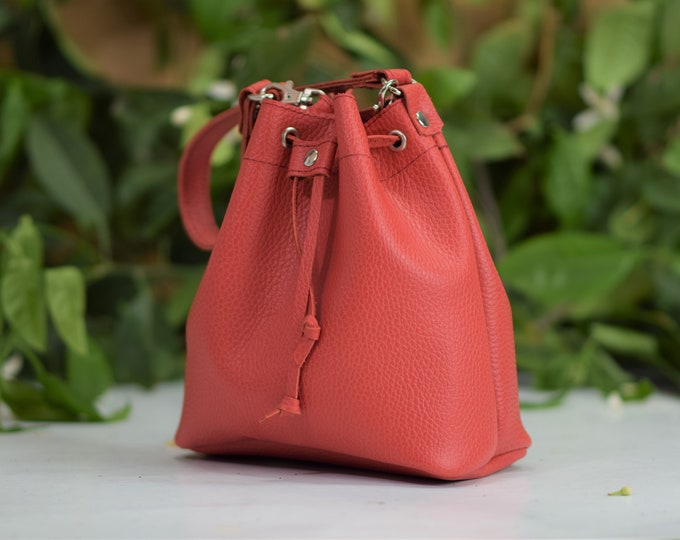 Red DIESEL 2000s Vintage Shoulder Bag / Tote Bag / Multi-pocket