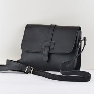Umhängetasche aus Leder,Damen schwarze Ledertasche,Leder Umhängetasche,Geschenk für Sie,Ledertasche Damen,Leder Handtasche Damen