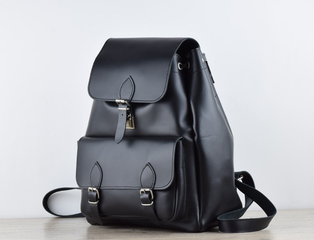 Leather Backpack,large Leather Backpack,handmade Backpack