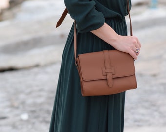 Sac à bandoulière en cuir, sac en cuir femme, sac crossbody en cuir, sac à bandoulière femmes, cadeau pour elle, sac en cuir femmes, sac à main en cuir femmes