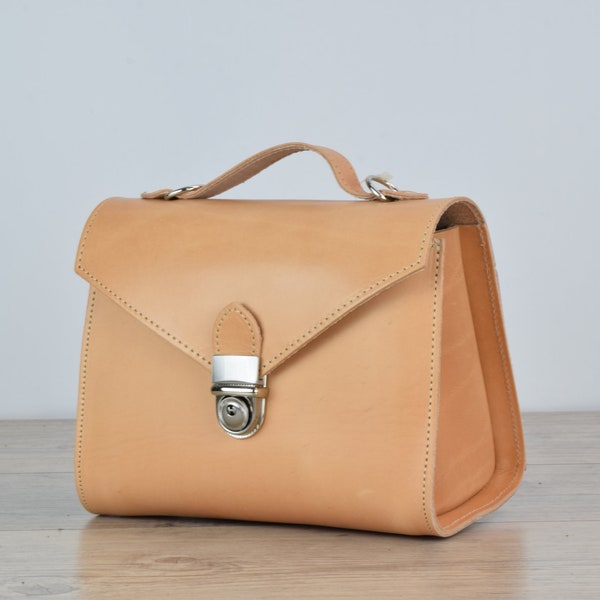 Sac à bandoulière en cuir, sac à bandoulière en cuir, sac à main en cuir, sac femme, cadeau pour elle, sac Messenger, sac à bandoulière femme, sac à bandoulière, sac à main