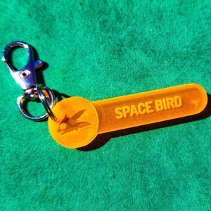 Avali Keychain/Bag Tag - Fluorescent UV Reactive