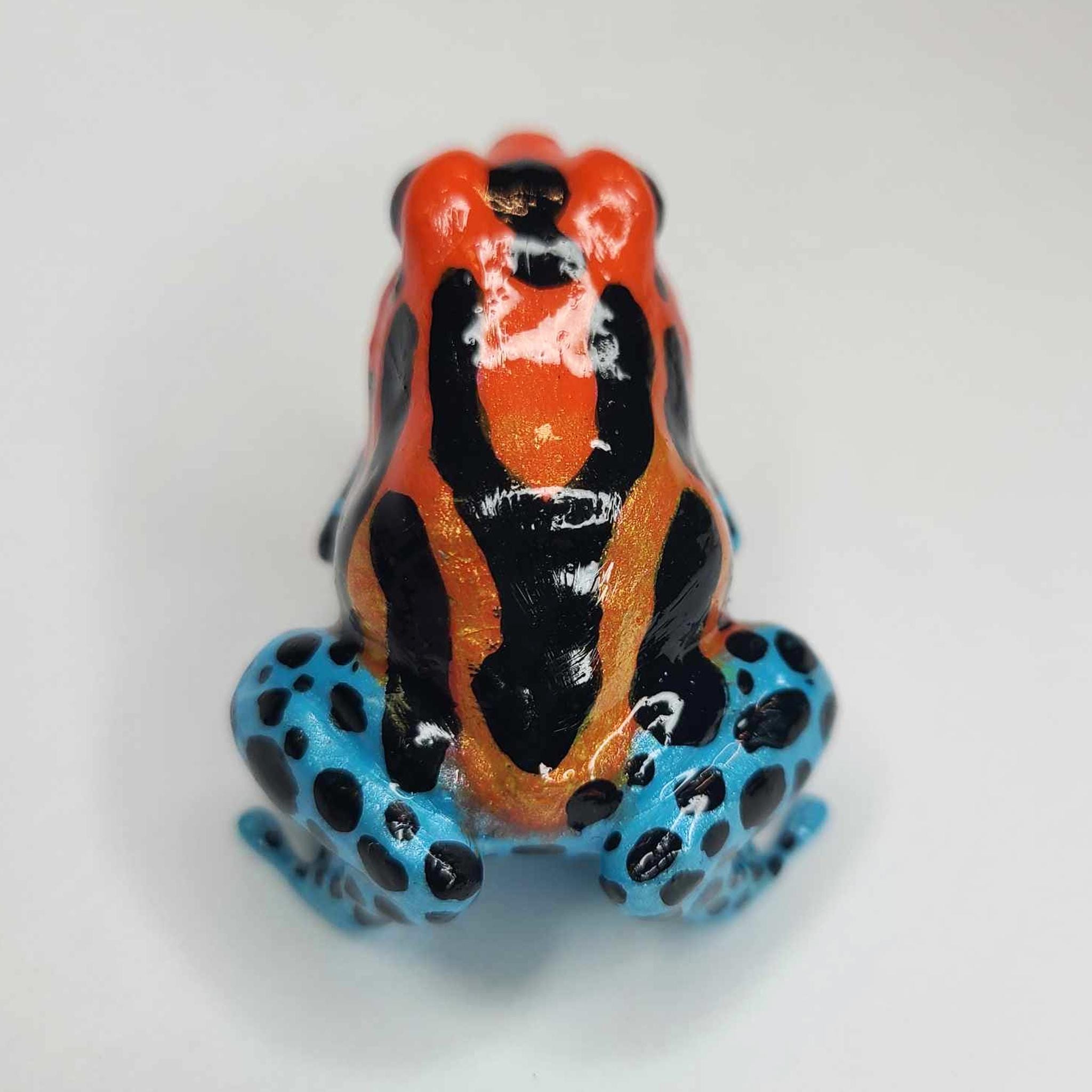 ミミックヤドクガエル - Ranitomeya imitator - 手描き樹脂製カエルの
