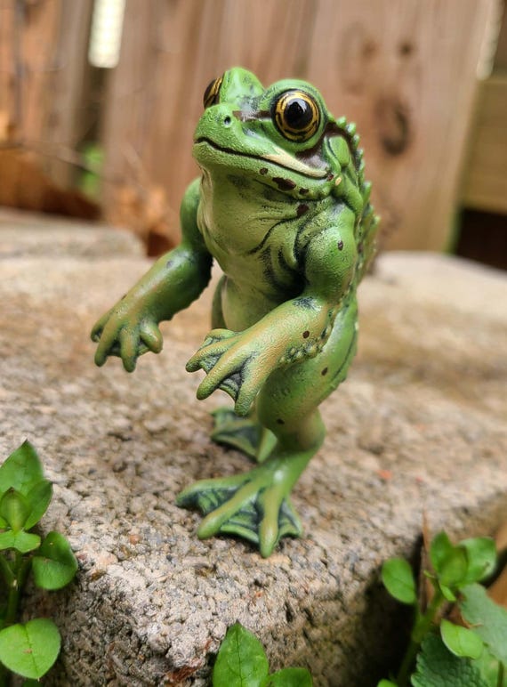 Loveland Frog Figure - Hand Painted Resin Frog Cryptid - Multiple
