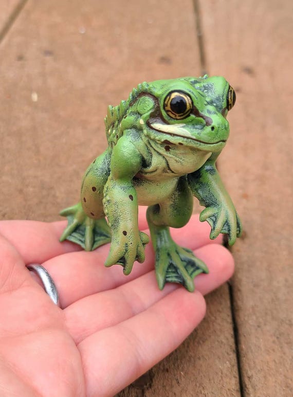 Loveland Frog Figure - Hand Painted Resin Frog Cryptid - Multiple