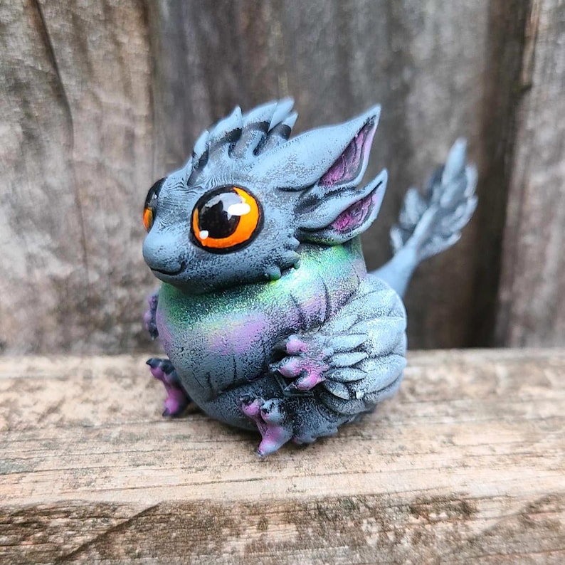 Pigeon Avali Borb - Hand Painted Resin Alien Space Bird - Etsy