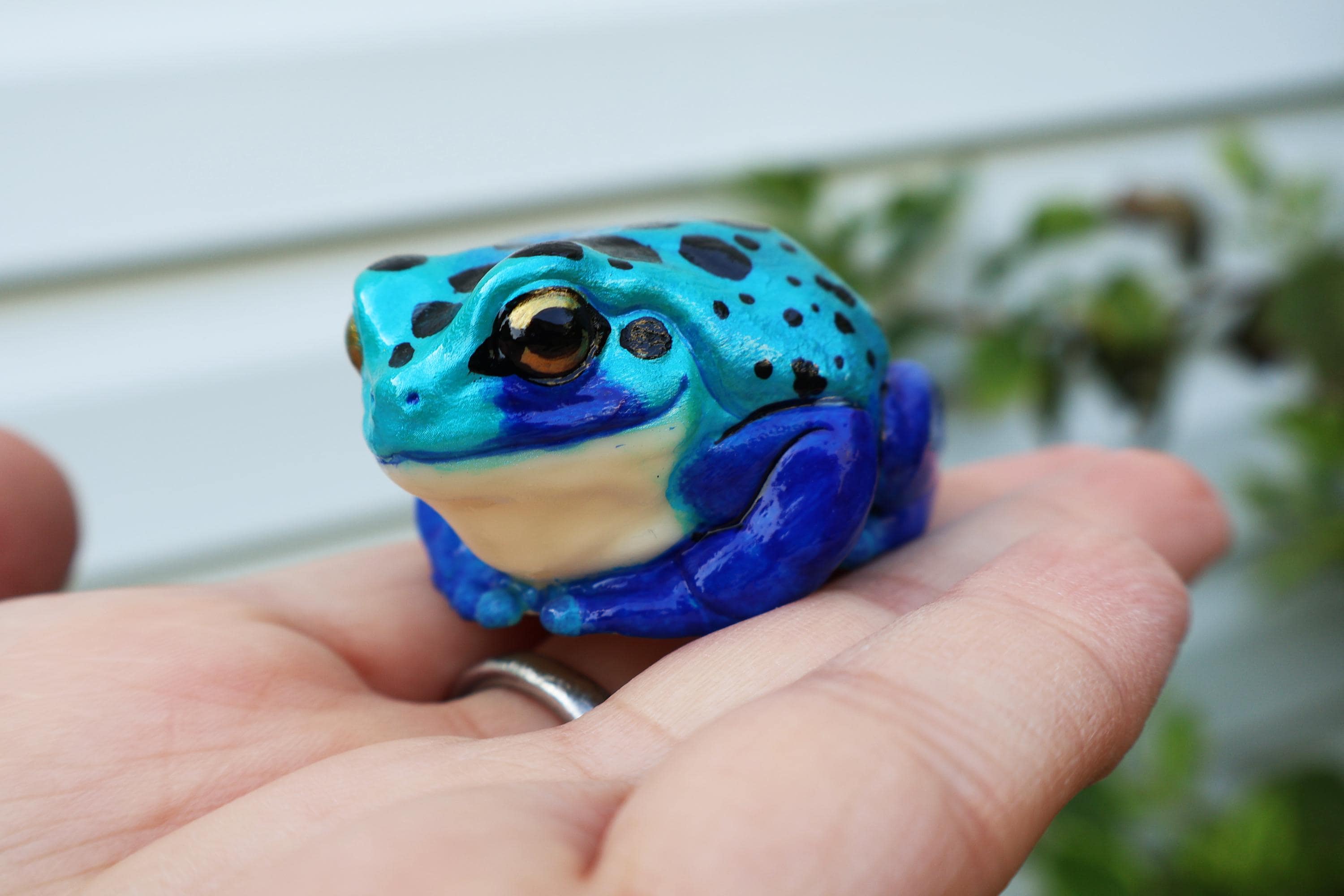 プレイトーキン　カエル　タグ付き ダンピー ダート フロッグ - カエル ナゲット - ポイズン アンド