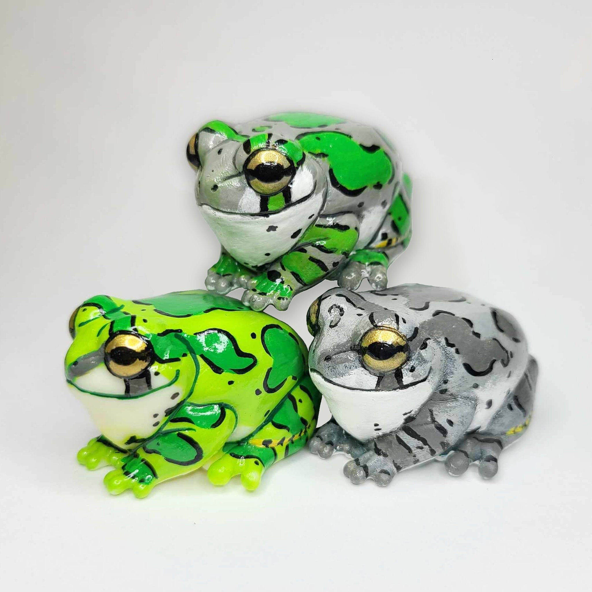 希少 限定 置物 カエル 樹脂 カエル アクリル 限定2000個 【公式通販】