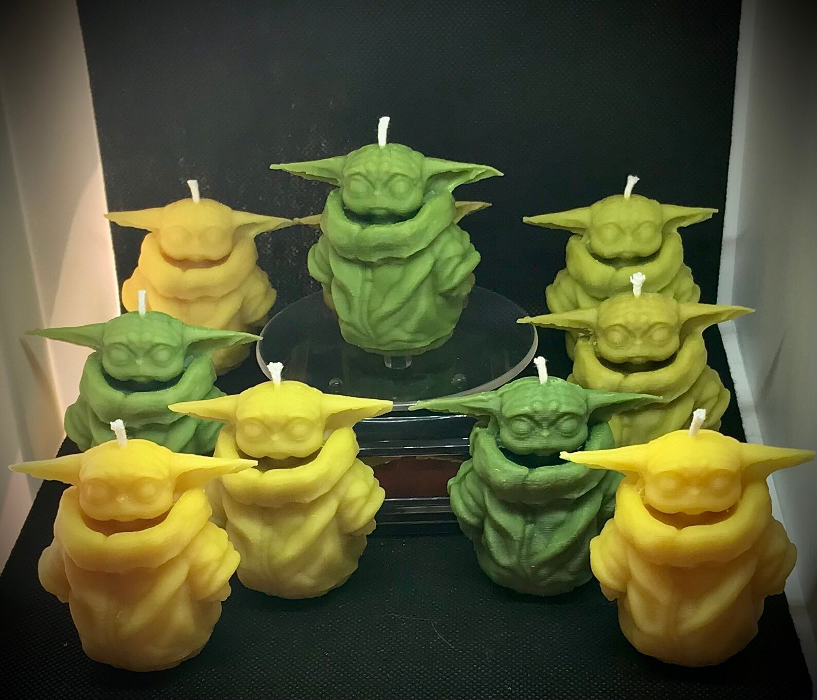 Grogu Baby 'Yoda' unknown species Beeswax Candle in Etsy