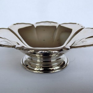 Silver Petal Dish