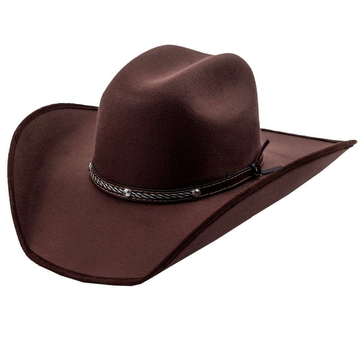 Brown Dubetina Western Cowboy Hat THE 