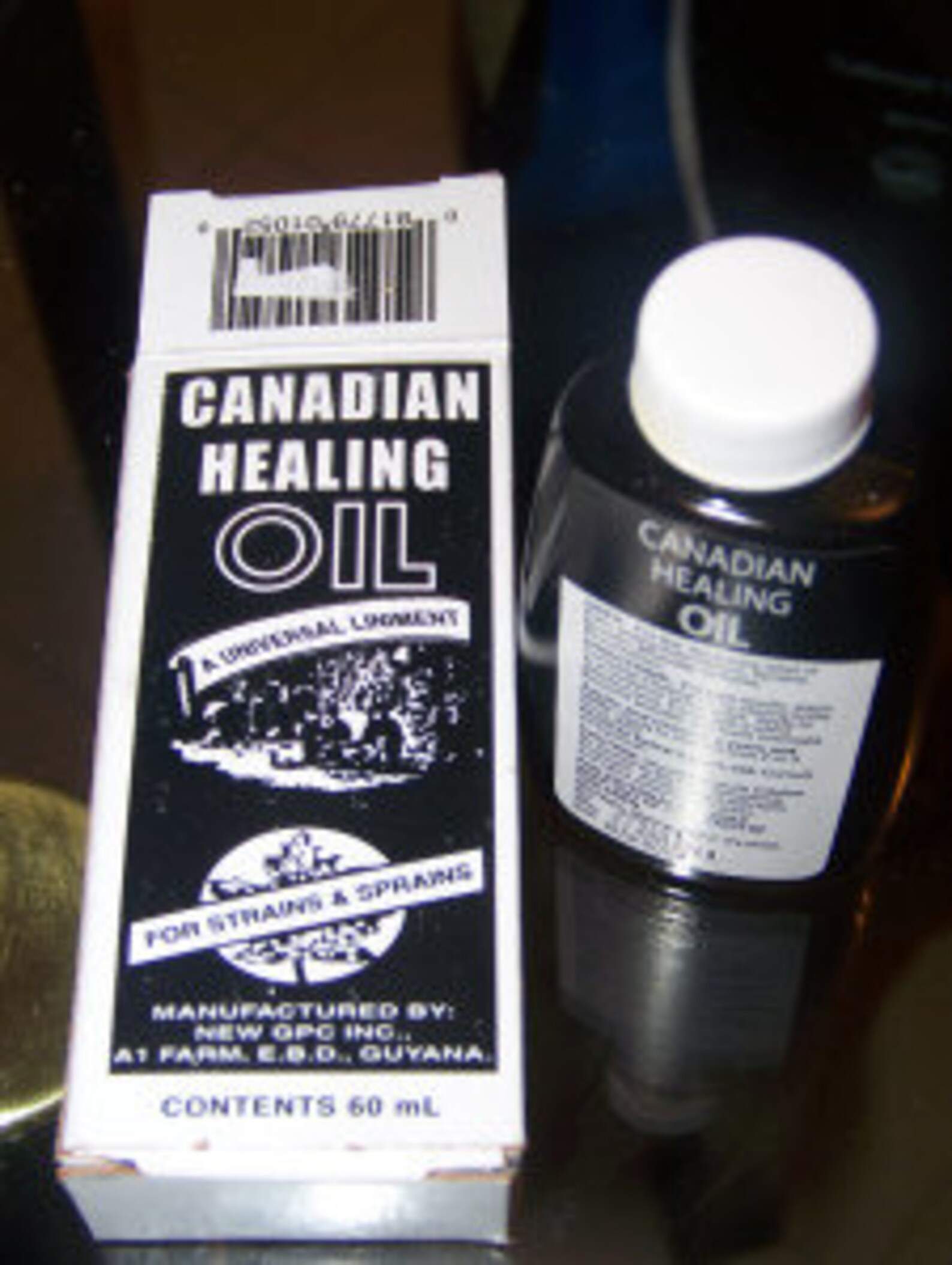 Canadian Healing Oil 60 Ml Excellent for Muscle Strains Etsy