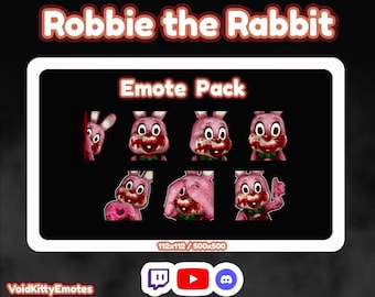 Robbie het Konijn-emoties | Silent Hill 3 | Dood bij daglicht | spiertrekkingen | onenigheid | youtube | Wimpel | Vtuber