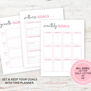 Self Care Planner, Wellness Planner, Self Care Journal, Self Care Kit ...