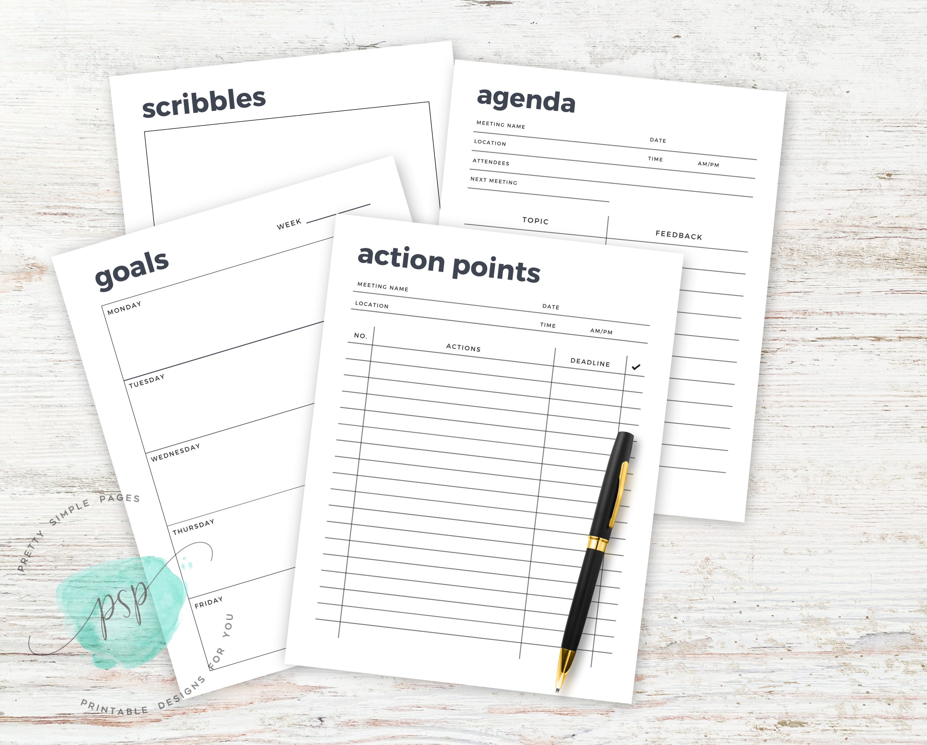 Meeting notes. Meeting notes