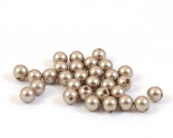 Swarovski 3mm Platinum Pearls (459) Wholesale SWAROVSKI Pearls - Bulk SWAROVSKI Pearls - Swarovski Pearl Strands