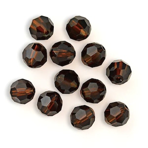 Swarovski Round 4mm Mocca (286) Crystals 48/72/144 pieces - Swarovski Crystals