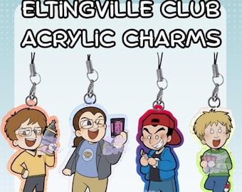 PRE-ORDER | The Eltingville Club | Bill, Josh, Pete, Jerry | 2.5 INCH | Acyrlic charm