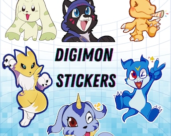 Digimon Digital Monsters |  Holographic STICKERS