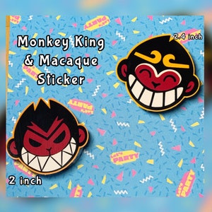 Sun Wukong and Macaque Sticker