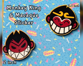 Sun Wukong and Macaque Sticker