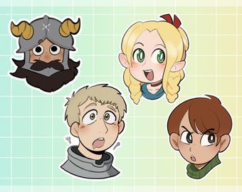 Delicious in Dungeon Meshi | 2.5" inch STICKER | Chimera and co.