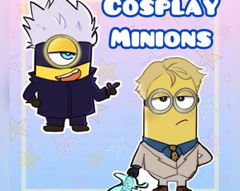 JJK Parody| Cosplay Minions | Holographic STICKERS