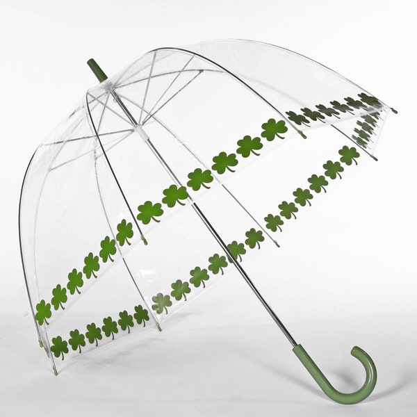 Essential Bubble Umbrella - Printed Trim - Rain Umbrella