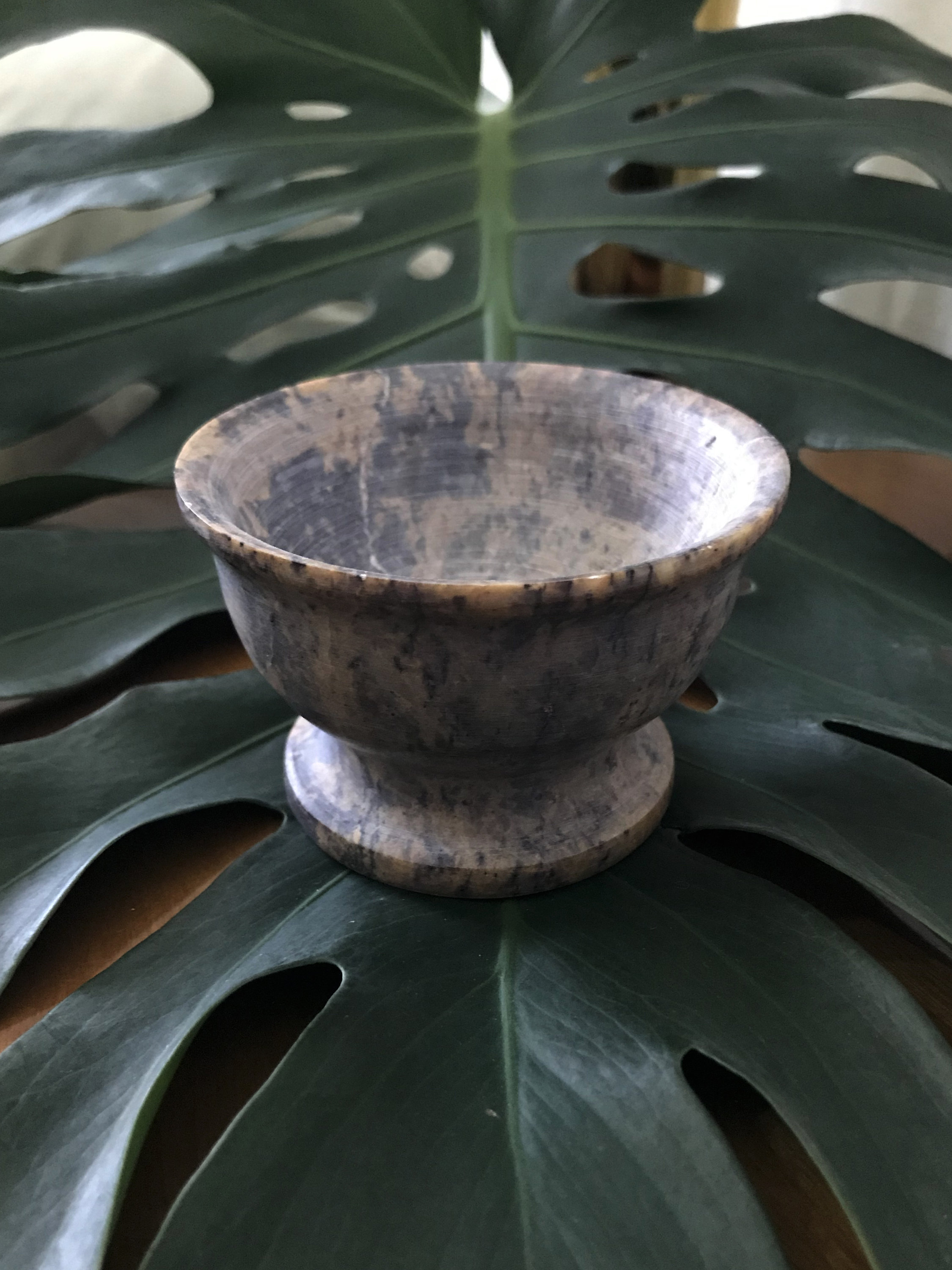 Stone Incense Burning Bowl Smudge Bowl Etsy