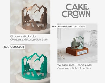 Decoration Keepsake Custom Painted and Engraved Acrylic Crown Full Circle Silhouette Couple Kissing Canoe Wedding Cake Topper