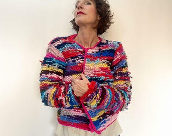 Chanel multicolor model jacket
