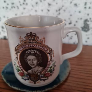 Caneca Real de Chá/Café C&E, Jubileu de Prata da Rainha Elizabeth 1977