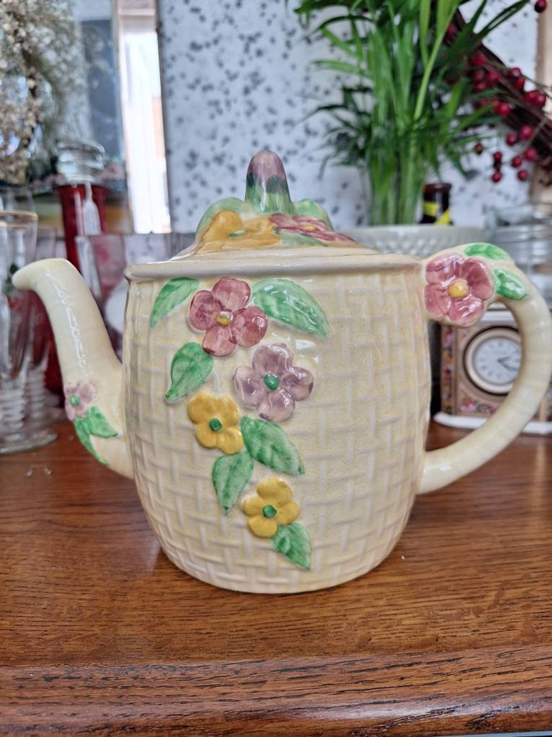 Vinatage Wade Heath Teapot Etsy