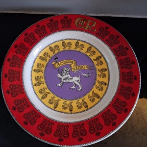 Emma Bridgwater King Charles Plate