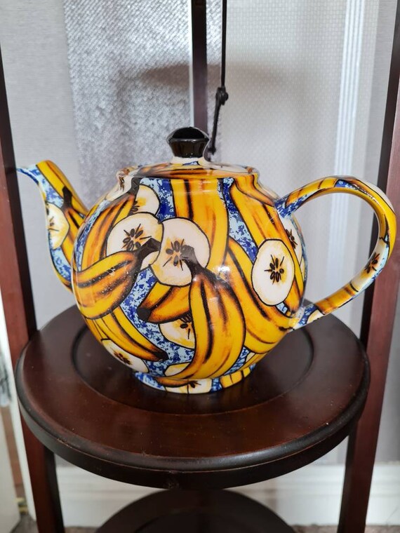 Paul Cardew Collectible Banana Teapot Etsy